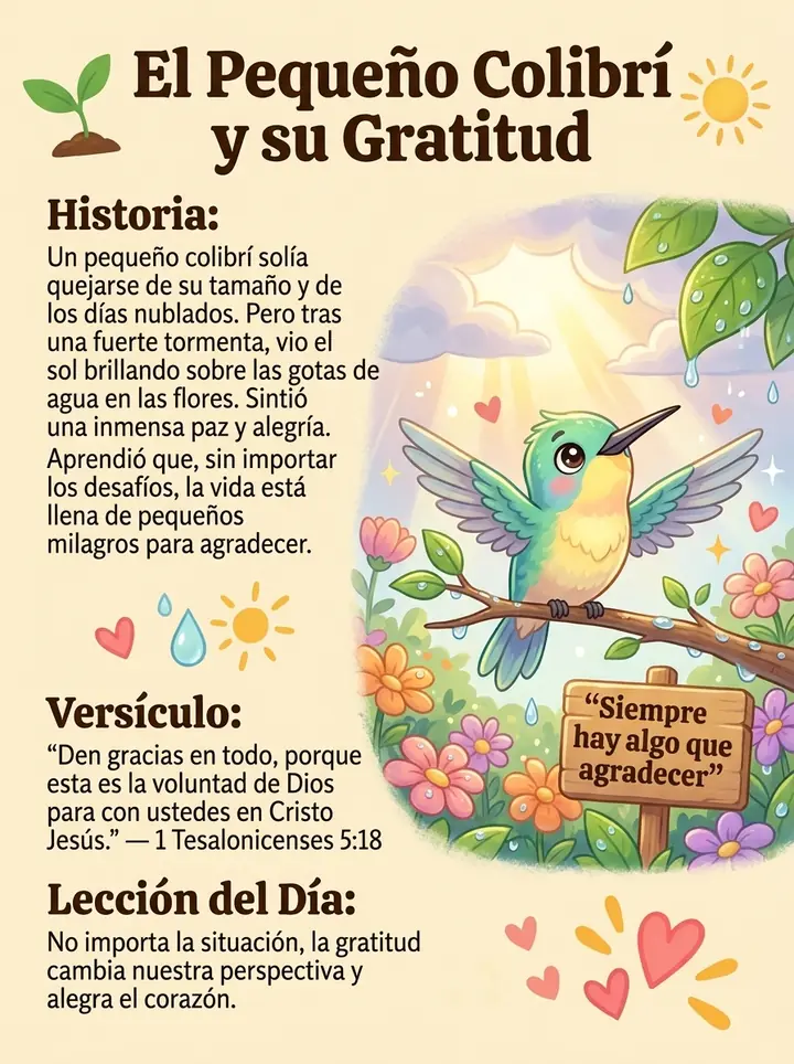 Semillas de Fe Kids - cuento 6