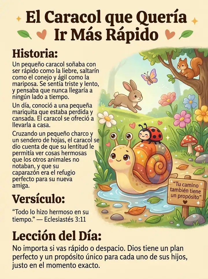 Semillas de Fe Kids - cuento 9