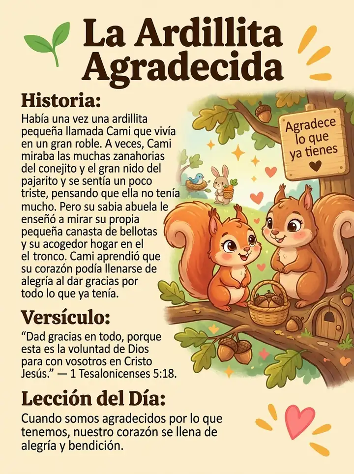 Semillas de Fe Kids - cuento 10